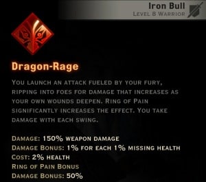 Dragon Age Inquisition - Dragon-Rage Reaver warrior skill