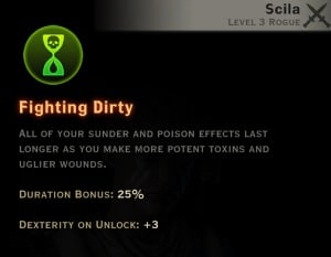 Dragon Age Inquisition - Fighting Dirty Sabotage rogue skill