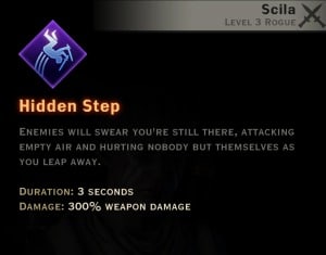 Dragon Age Inquisition - Hidden Step Subterfuge rogue skill