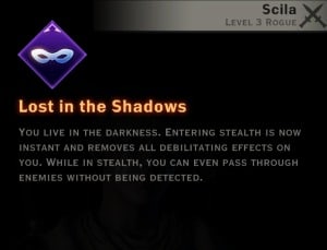 Dragon Age Inquisition - lost in the shadows Subterfuge rogue skill