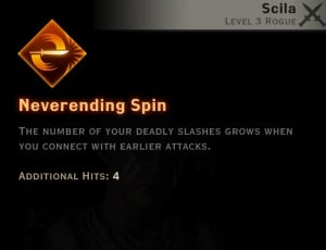 Dragon Age Inquisition - Neverending Spin Double Daggers rogue skill