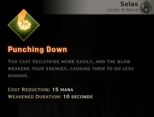Dragon Age Inquisition - Punching Down Rift mage skill