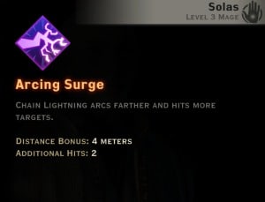 Dragon Age Inquisition - Arcing Surge Storm mage skill