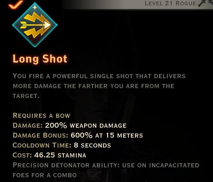 Long Shot is one example of a combo detonator ability